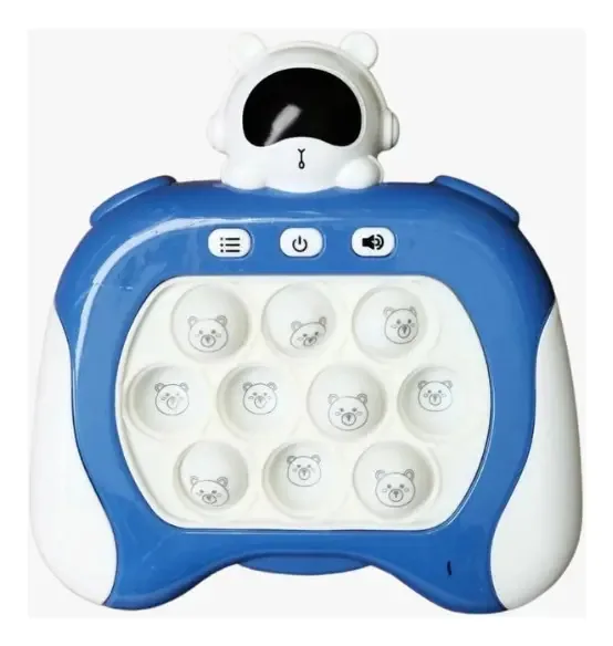 Brinquedo Sensorial Pop It Azul-celeste Plástico ABS Popping Quick