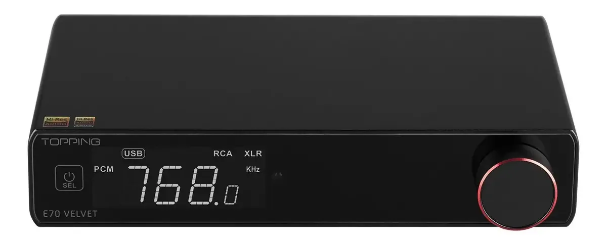 Topping E70 Velvet Dac + Pré Amplificador Ldac