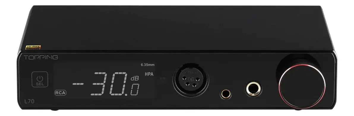 Amplificador Fones Ouvido Topping L70 Nfca Balanceado Xlr