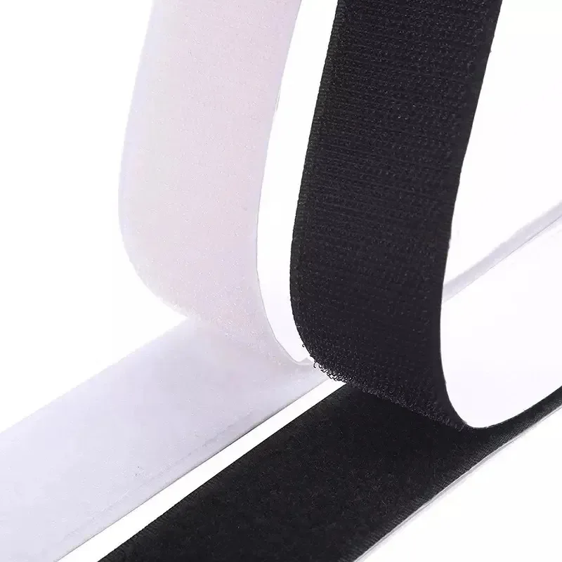 Fita Fecho de Contato Adesiva Velfix 20mm Preto 5m
