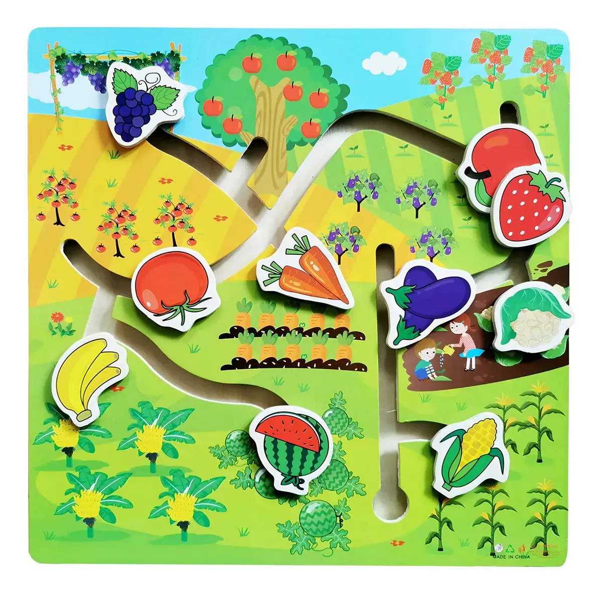 Brinquedos Coordenação Motora Frutas E Legumes