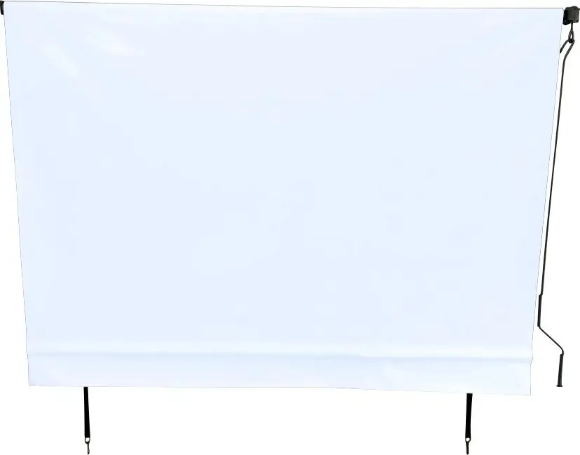 Toldo Cortina Com Os Tubos 2,10x2,60 Completo Cor Branco