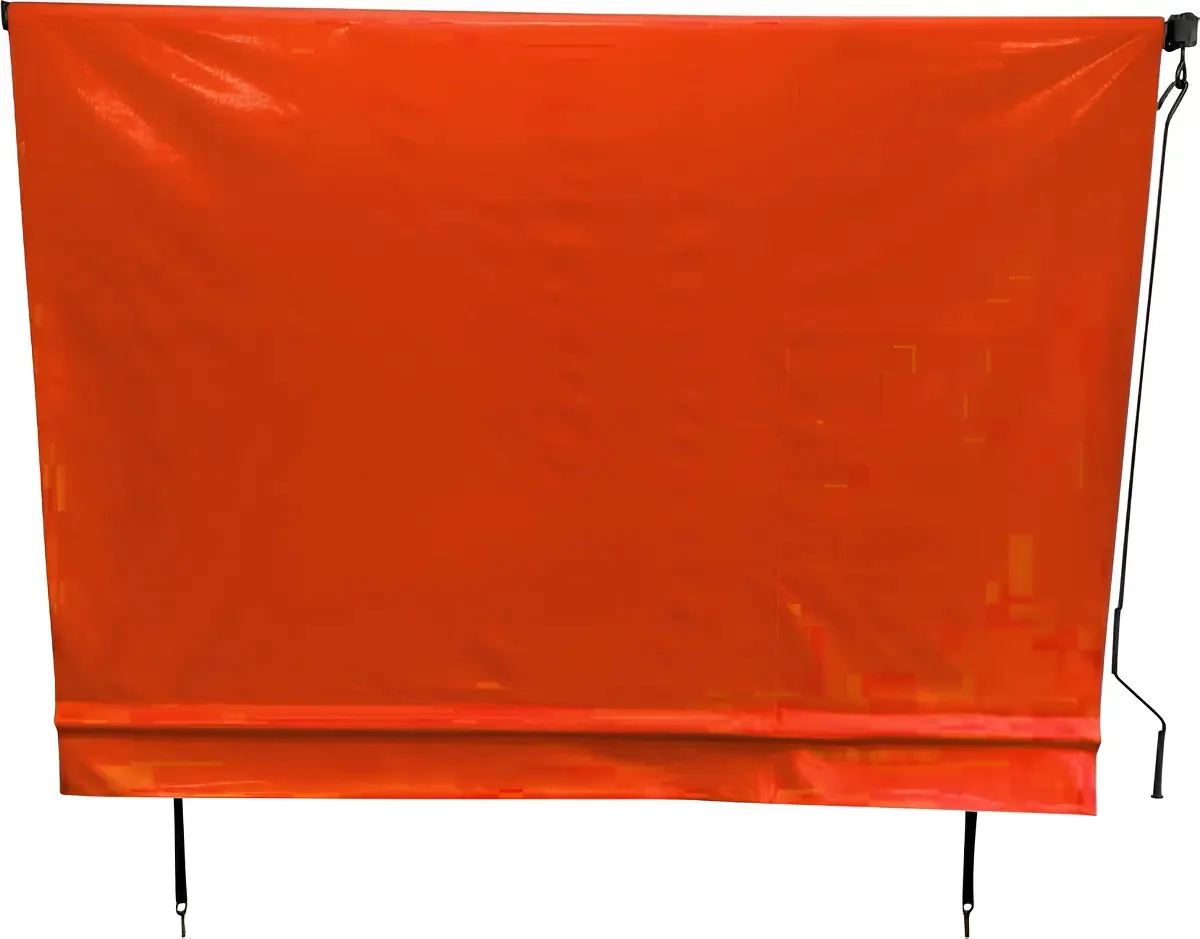 Toldo Cortina Com Os Tubos 2,10x2,60 Completo Cor Laranja