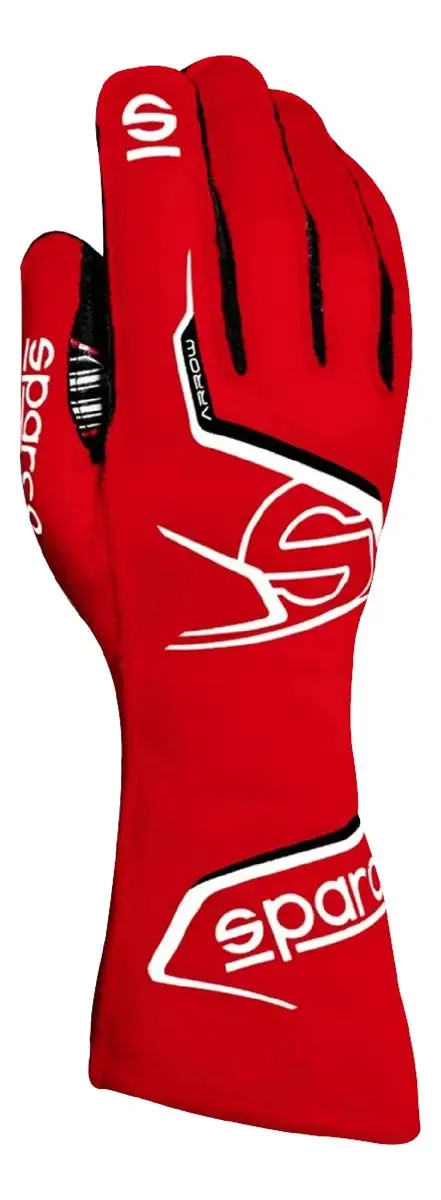 Luva Kart Sparco Arrow K Touchscreen Ultra Aderente Cor Vermelho Tamanho 07