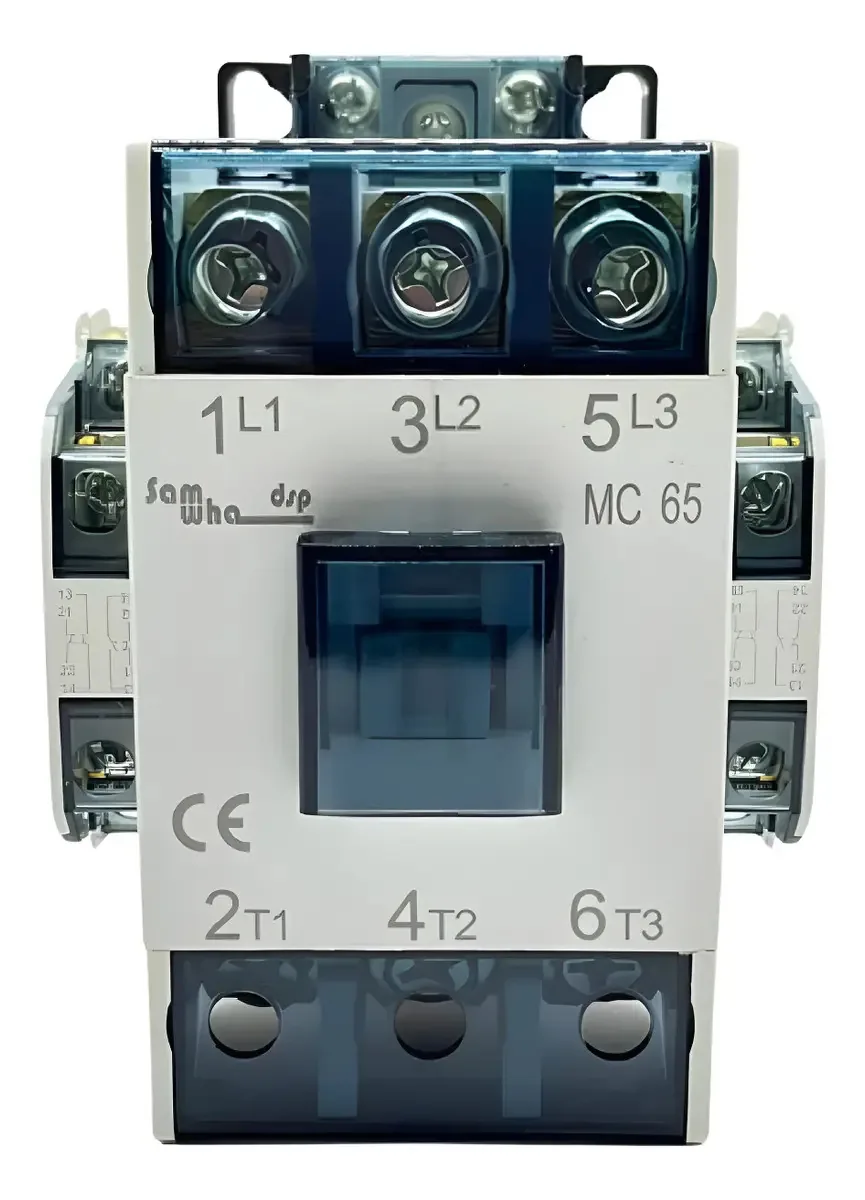 Contator Samwha MC65-22 65A 220VCA Trifásico Para Motores e Bombas