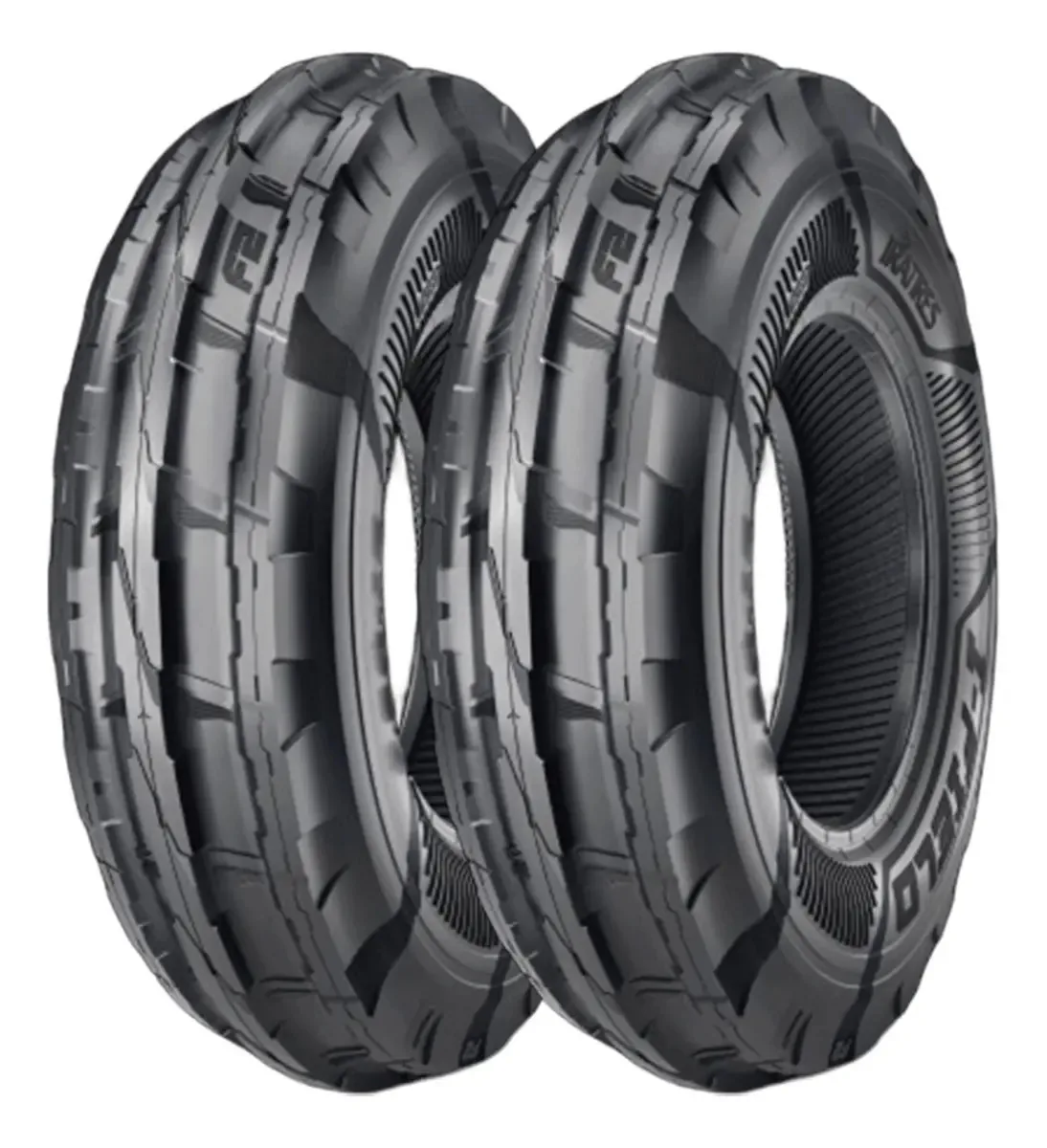 Kit 2 Pneus Agricolas Ira Tires I-Field 750-16 8 Lonas Aro 16