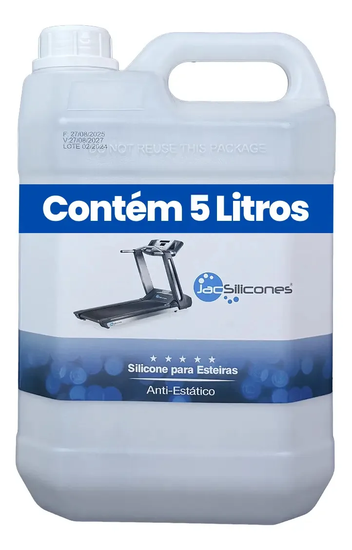 Silicone Jac Lubrificante Para Esteira Puro 05 Litros