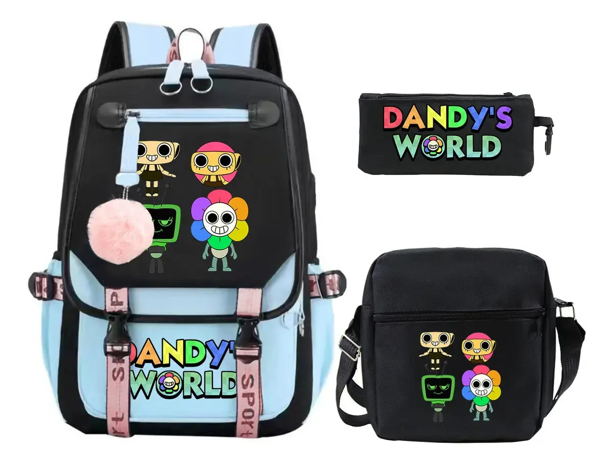 Bolsas e estojos de ombro Dandy's World Fashion Mochilas Color Sky Blue 4