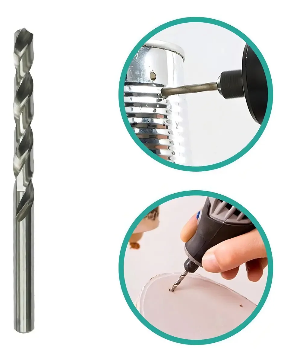 Mini Broca 3.2mm Fina Micro Retífica Furadeira Profissional