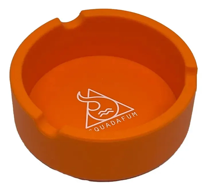 Cinzeiro Redondo Silicone Resistente Squadafum