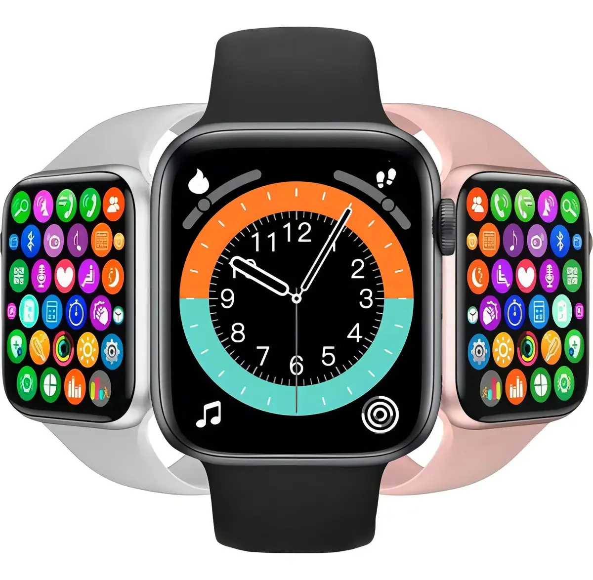 Smartwatch W34s Novidade Notifica E Realiza Chamadas C/nfe Cor Da Caixa Prateado