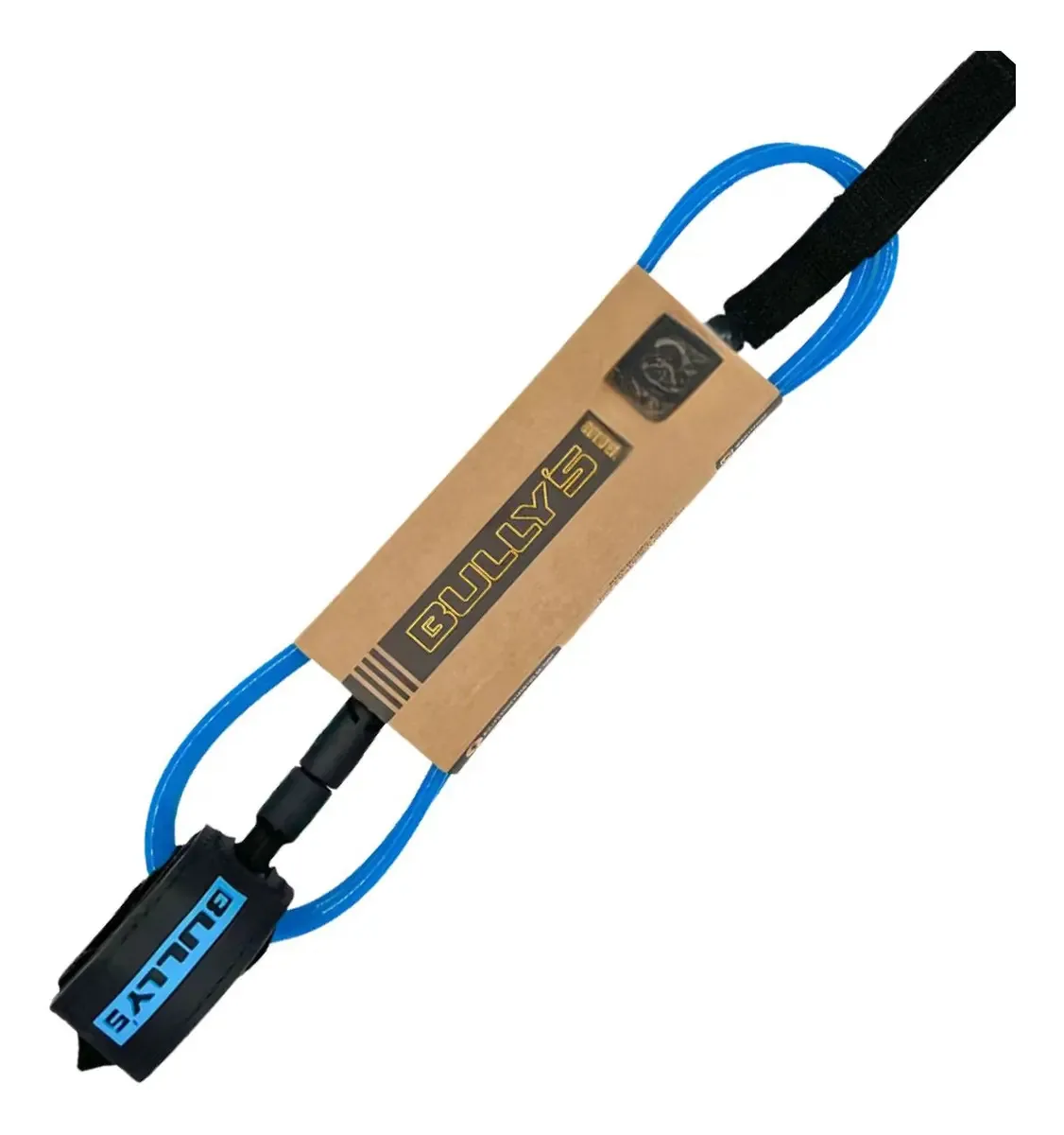 Leash Bullys Golden Big Wave 8' X 7mm Cordinha Strep Cor Azul