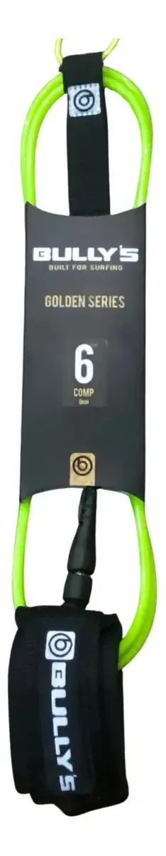 Leash Bullys Golden Competição 6' X 6mm Cordinha Cor Yellow