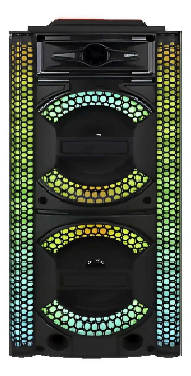 Caixa De Som 1000w Mega Potente A3212 Microfone Cor Preto Caixa De Som Alta Caixa De Som Forte Caixa De Som Para Igreja Caixa De Som Karaoke Caixa De Som Portatil Led Rgb Caixa De Som Bass Twitter