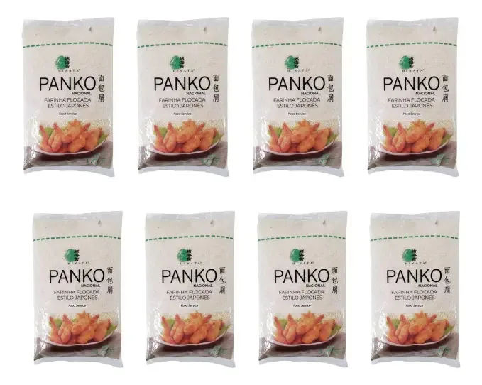 Farinha Panko Hinata 1,01kg Kit Com 8