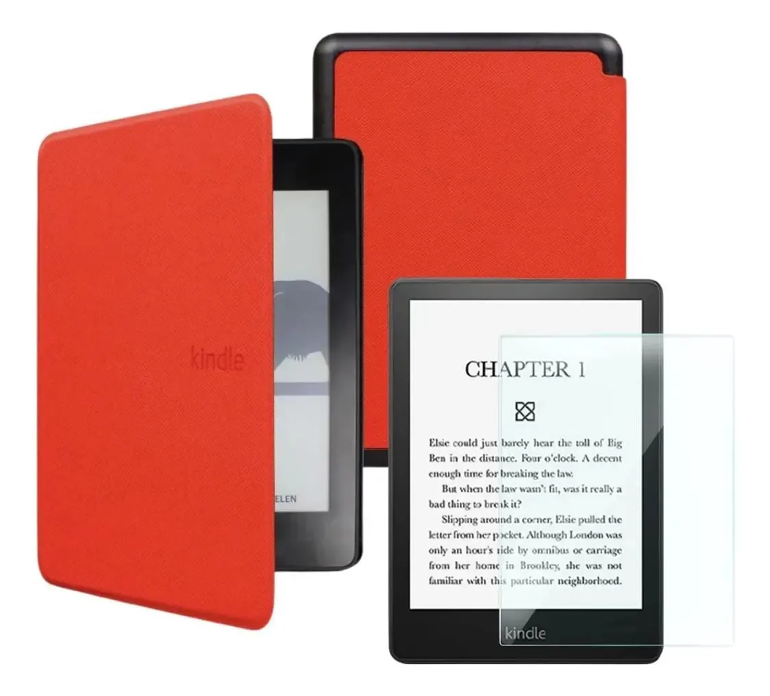 Capa Para Kindle 10 Geração 658 - 6 2019 + Película