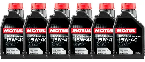 6 Oleo Motul 2100 Performance 15w40