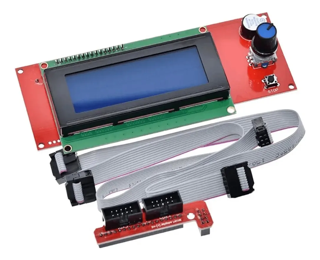 2 X Lcd 20x4 Placa Controladora Impressora 3d Reprap Ramps