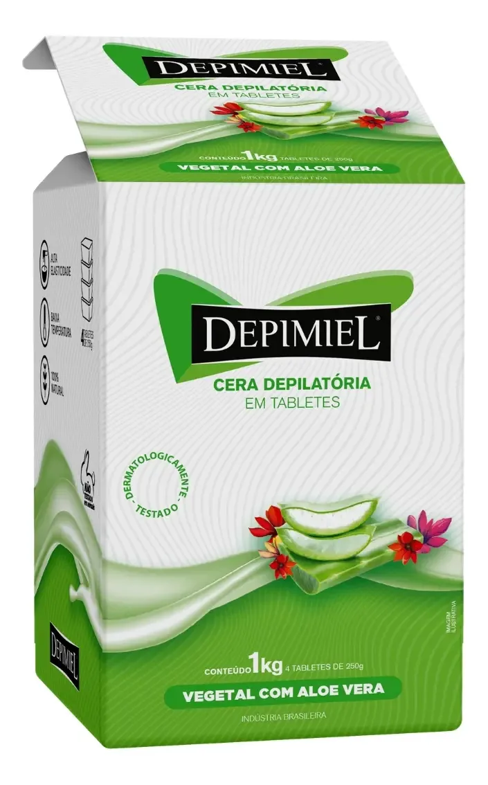 Cera Barra Algas Vegetal 1k Depimiel