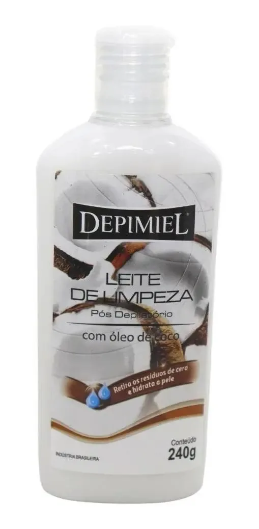 Leite De Limpeza 250ml Depimiel Coco