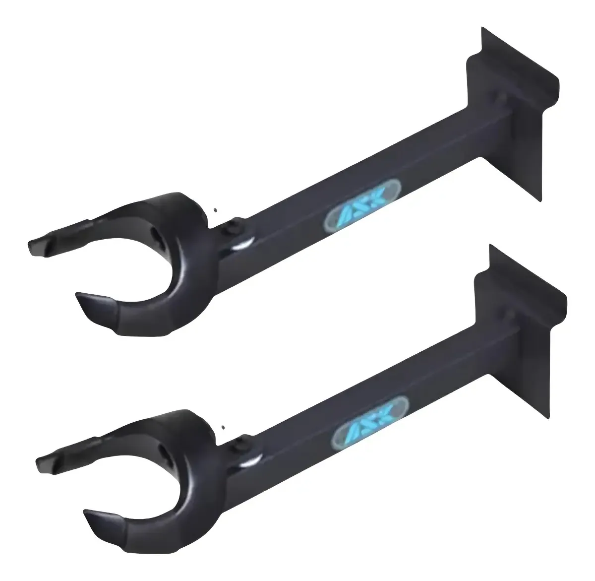 Kit 2 Suportes Slat Wall P/ Instrumentos De Corda Ask