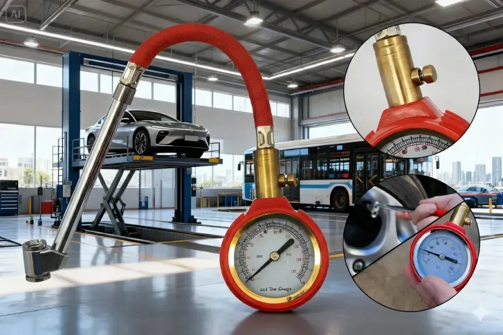 Calibrador Manômetro 160 PSI Marca Dist Mantools Veículos Pesados