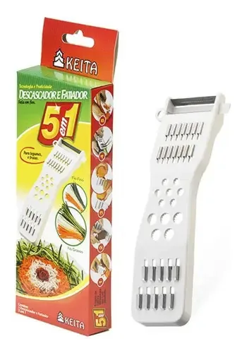 Descascador Fatiador 5in1 Legumes, Frutas E Verduras