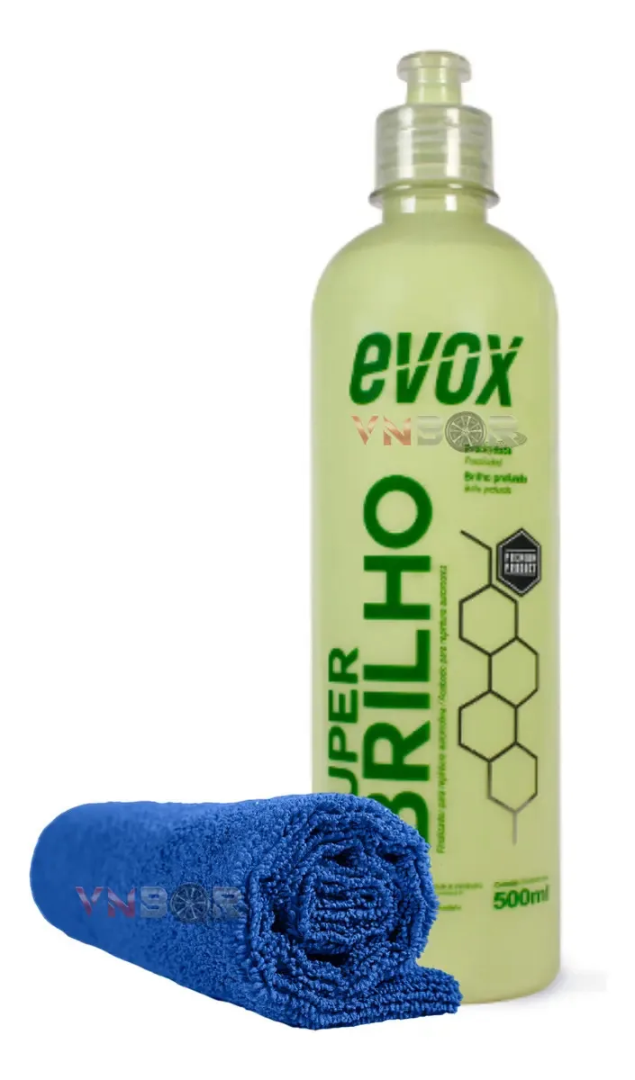 Finalizador Repintura Automotiva Evox Super Brilho 500ml Cor Amarelo