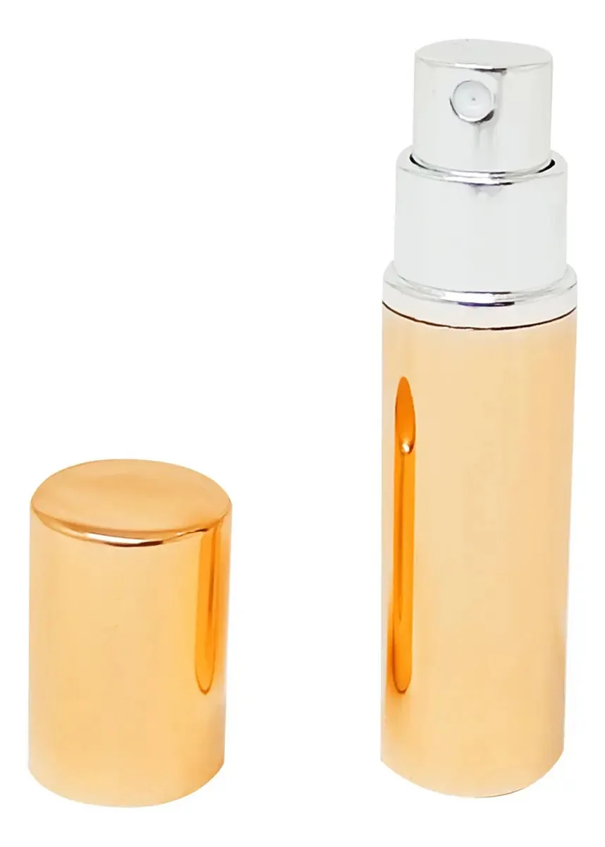 Bolsa de perfume portátil recarregável Jessamy P1448 - cor dourada - prata