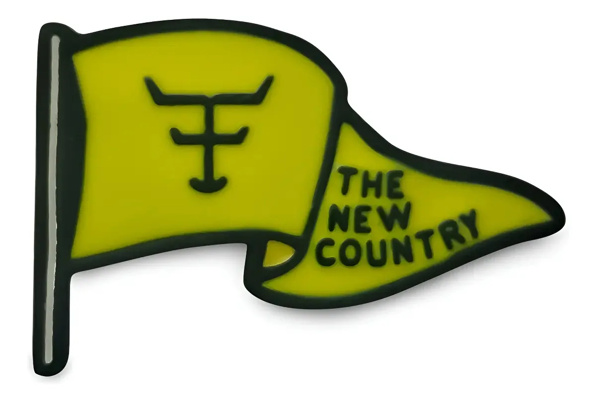 Broche Country Pin Texas Farm Para Boné Chapéu Cowboy Agro