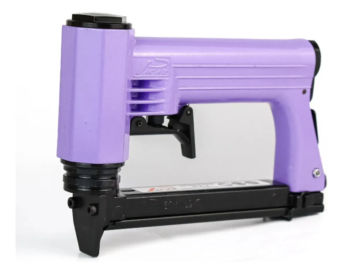 Grampeador Pneumático Pacar 80w Ls Lilás P/ Tapeçaria