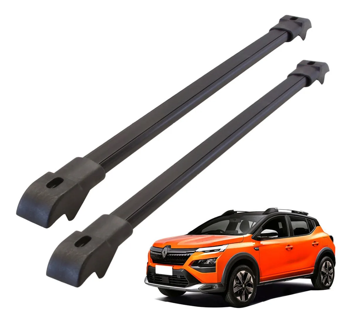 Travessa Teto De Aluminio Para Kardian 2024 2025 Slim Cor Preto