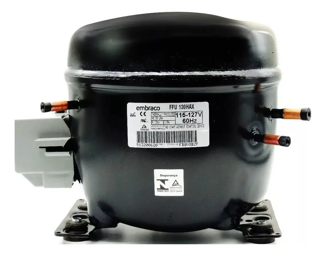 Motor Compressor 1/3+ R134a Para Freezer E Cervejeiro