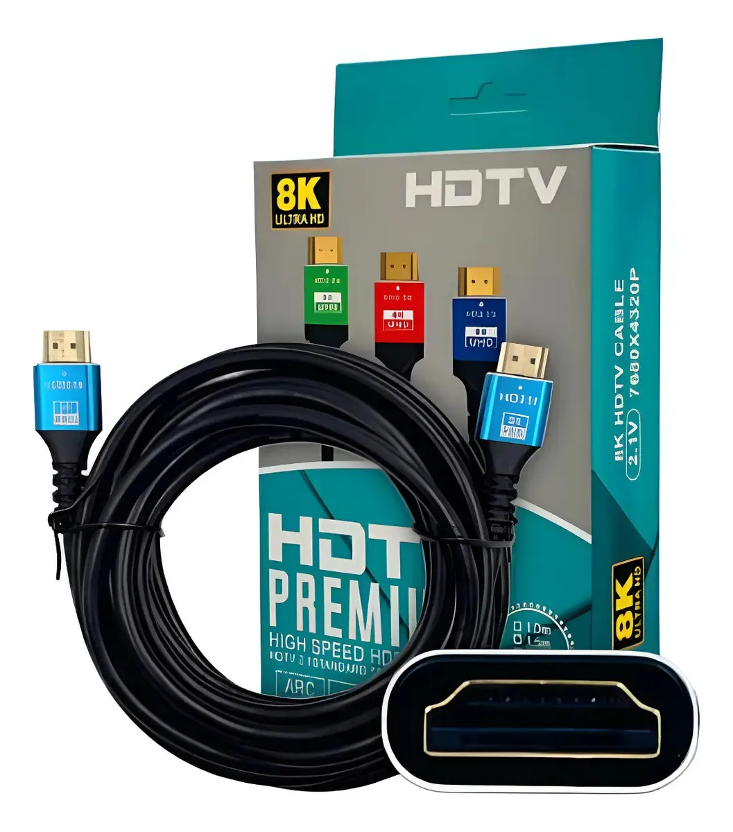 Cabo Hdmi 2.1 8k 2 Metros