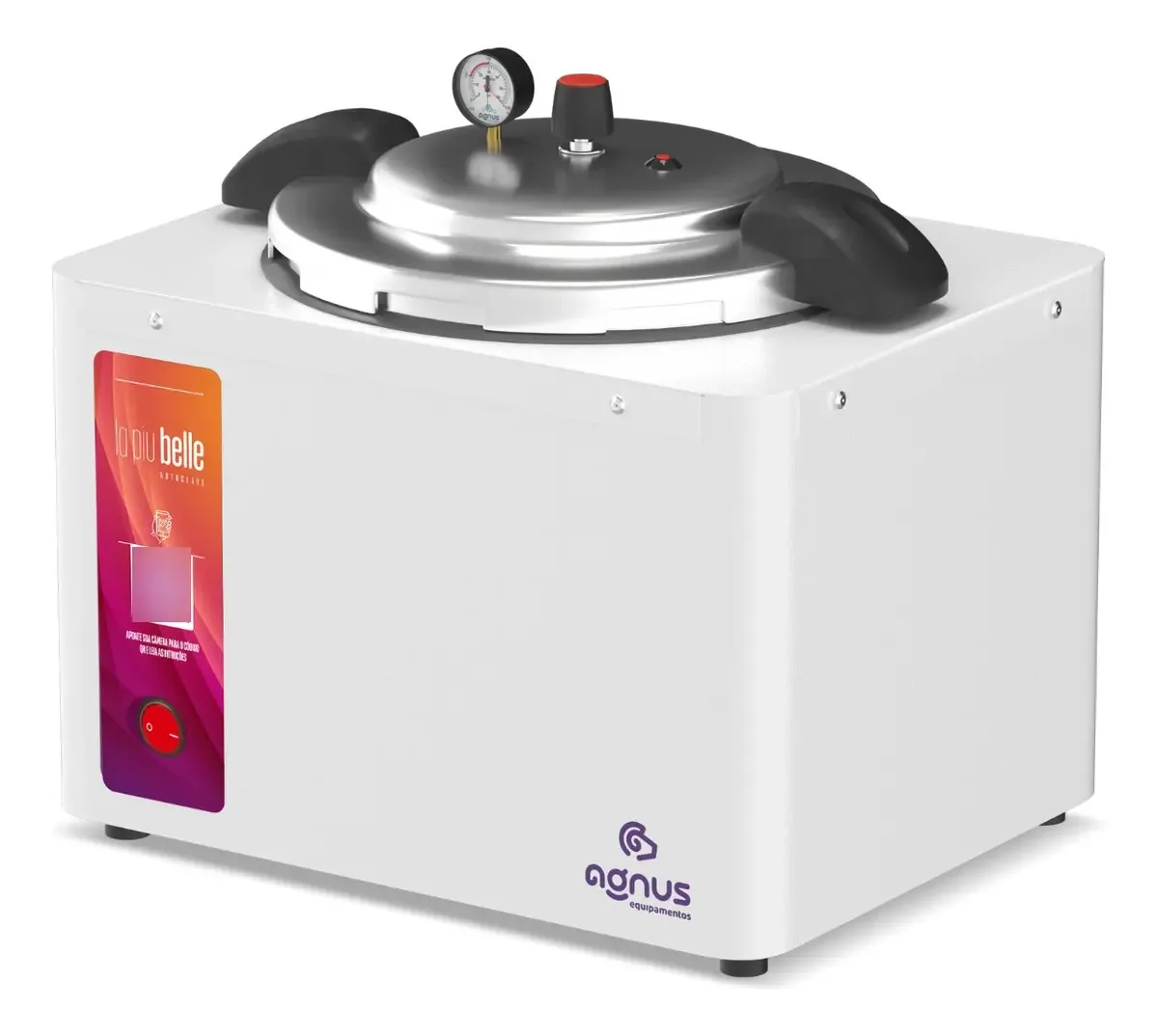 Autoclave Agnus 5 Litros Rosa Anvisa