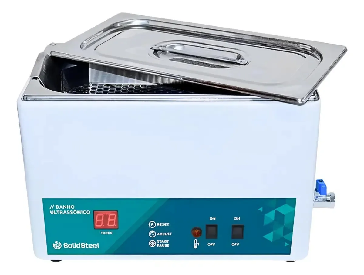 Banho Ultrassônico C/ Aquecimento 3.8l Bivolt - Solidsteel