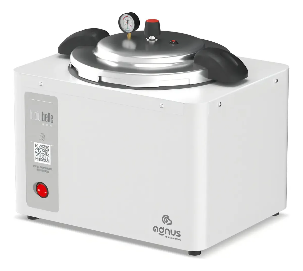 Autoclave 5l Agnus Cinza Podologia Veterinária Beleza -
