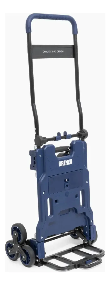Carrinho de carga horizontal vertical dobrável azul Bremen 8640 150 kg