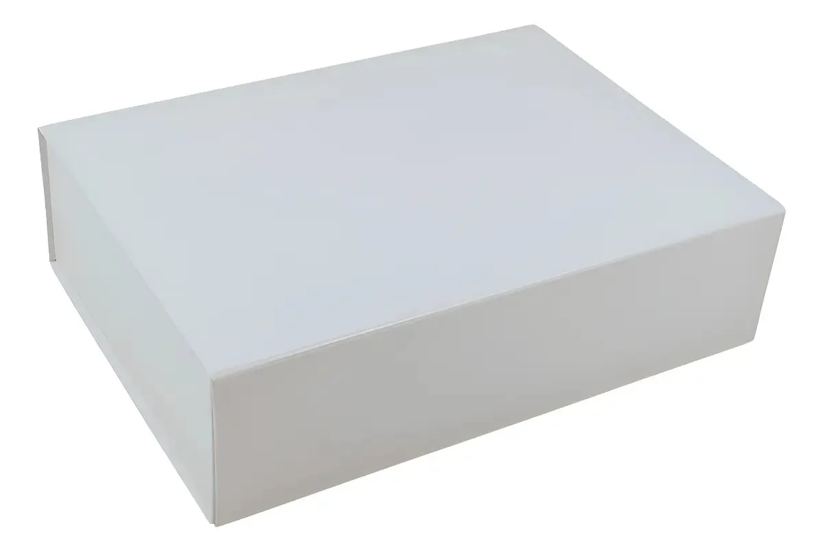 Yins Paper Caixas Presente Magnética Branco Papelão Unidade Modelo Único