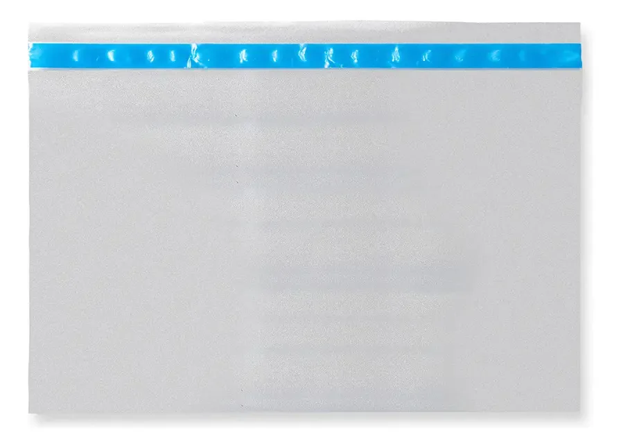 100 Envelopes De Segurança Transparente Full - 70x50 Cm