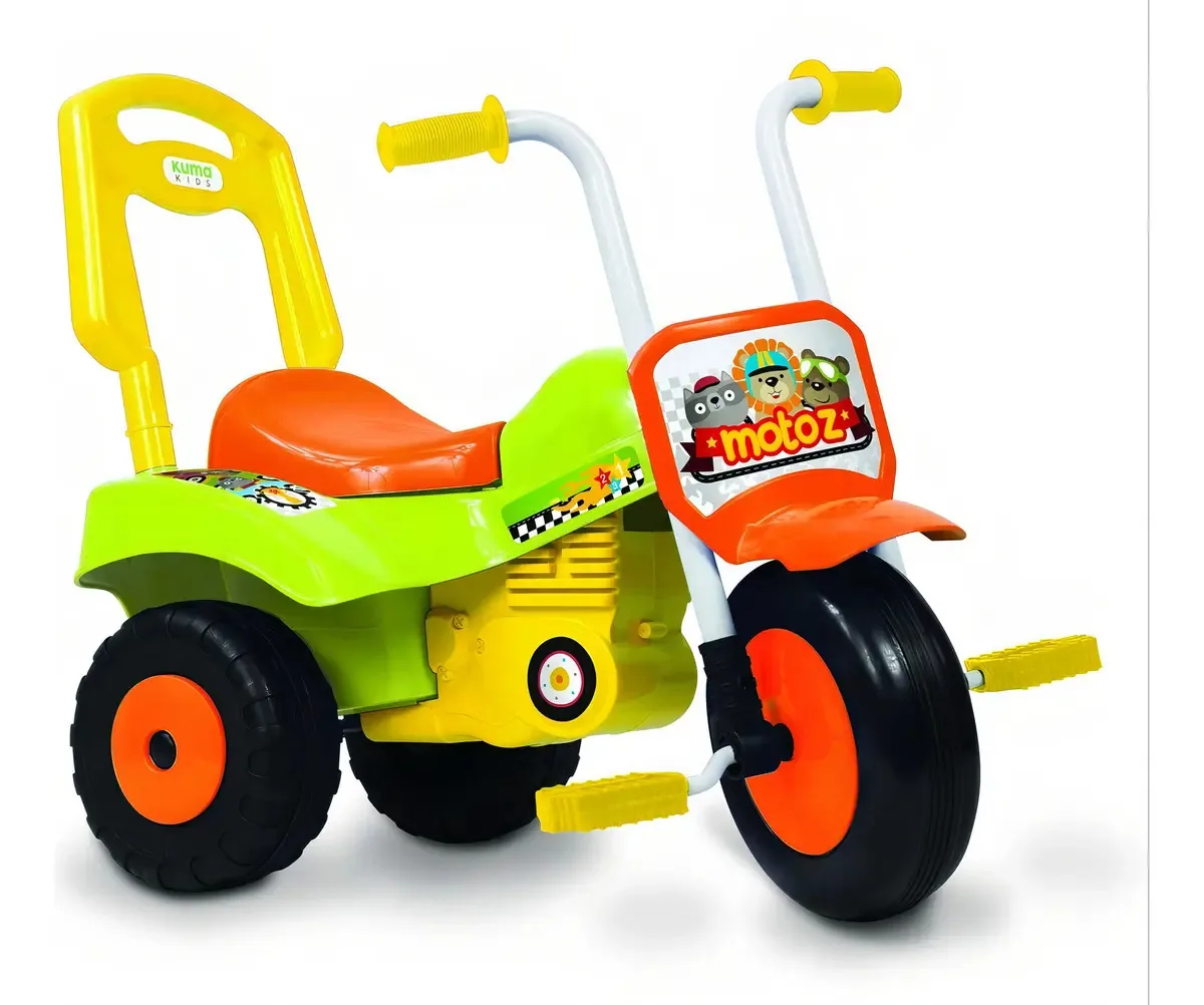 Triciclo infantil Moto Z - Unibike, cor azul