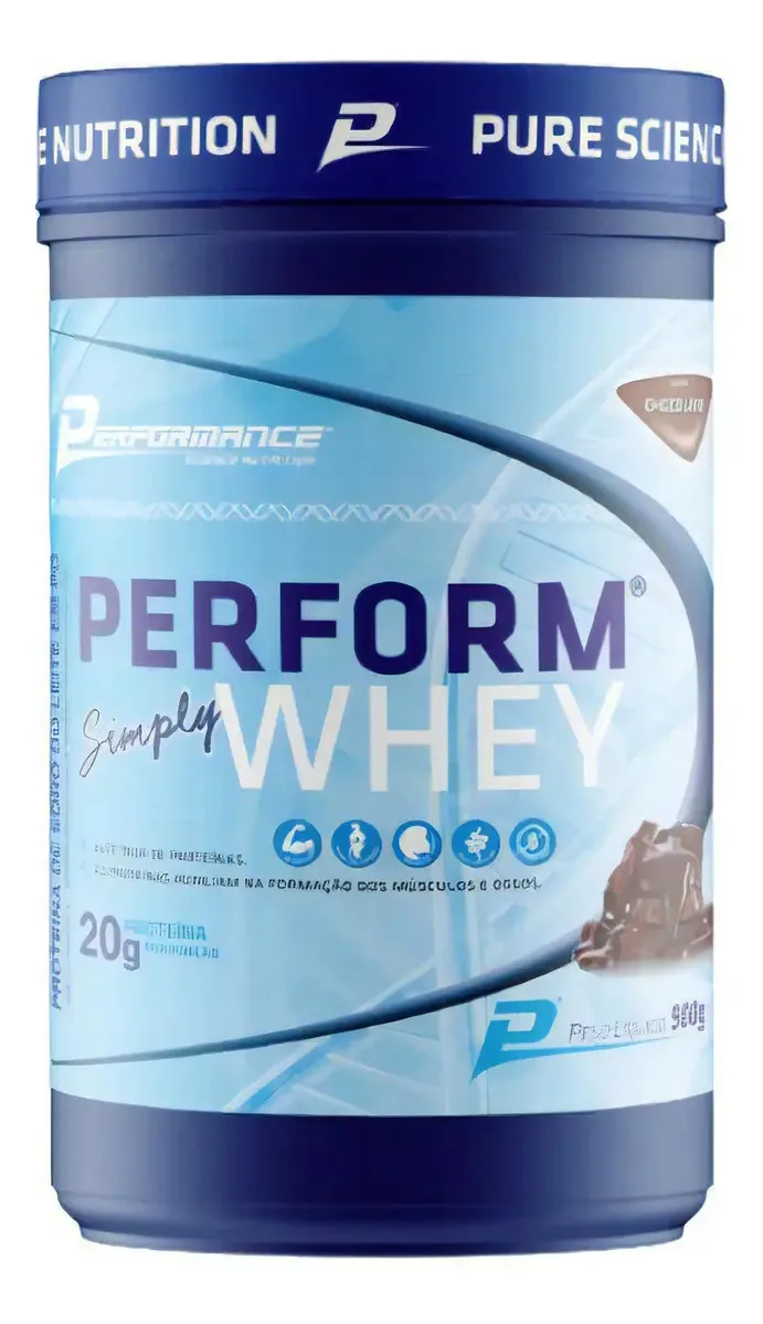 Whey Protein Simply Whey 900g Chocolate Performance