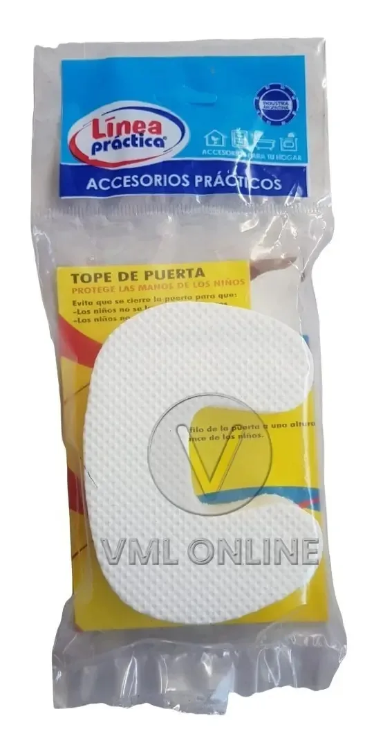 Fechadura de porta de borracha EVA branca para segurança infantil