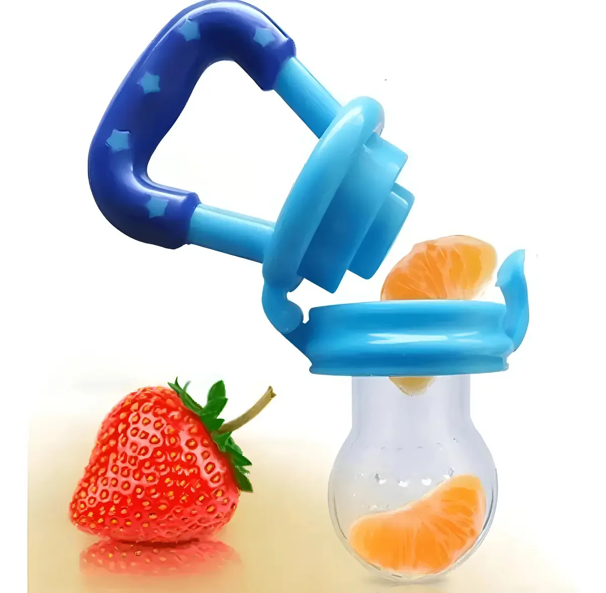 Chupeta Alimentadora Bico Silicone Mordedor Bebê Introdução