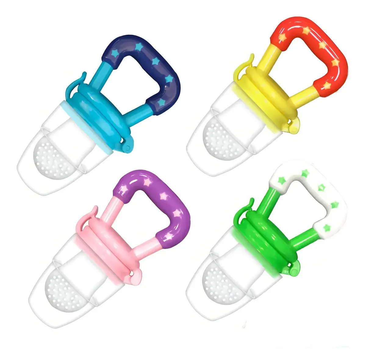 Chupeta Alimentadora Bico Silicone Mordedor Bebê Introdução