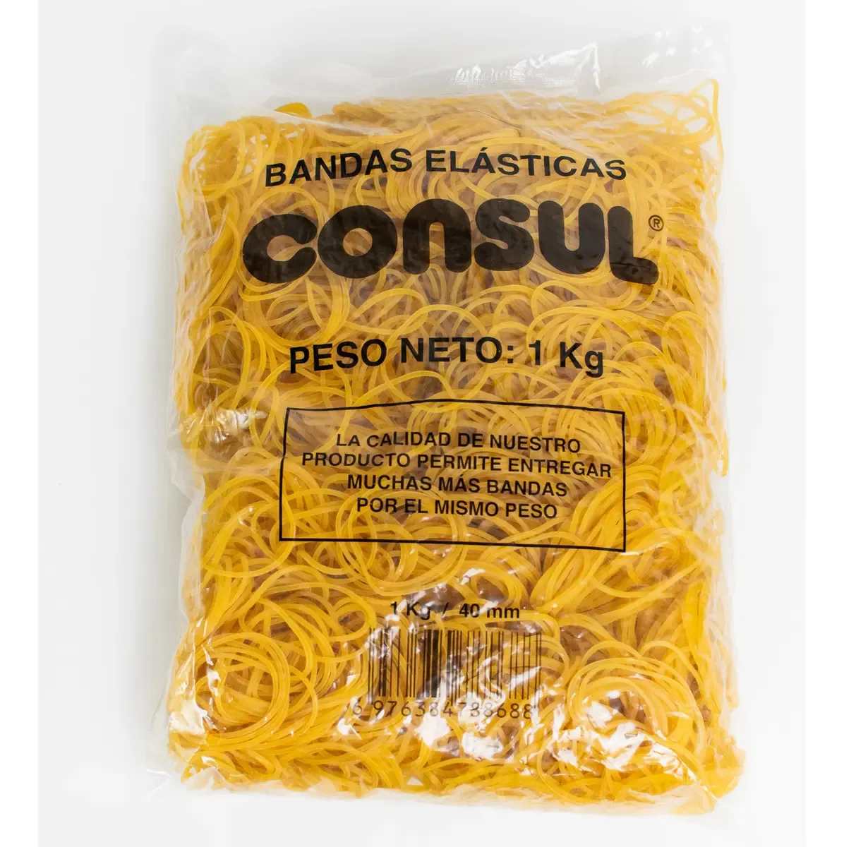 Bandas elásticas Consul X sacos de 3 quilos = (3 quilos)