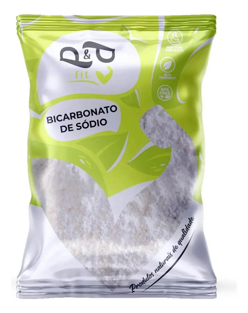 Bicarbonato De Sódio Multiuso Original 100% Puro 1kg - P&p
