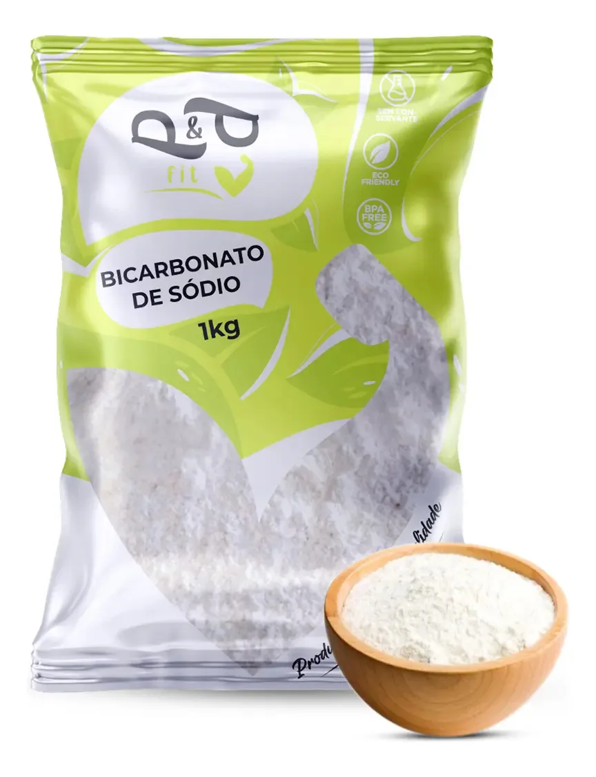 P&P Fit Bicarbonato de sódio 1kg Unidade 1 1 kg