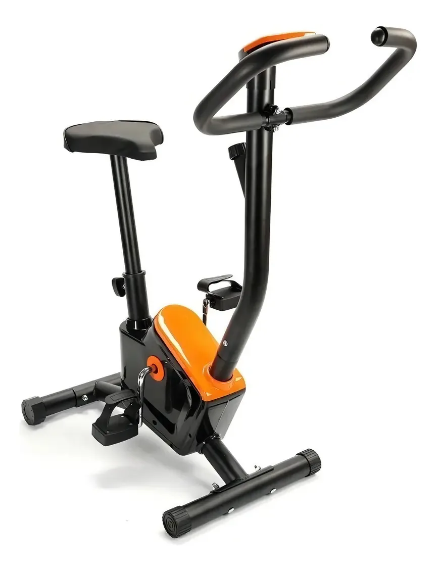 Bicicleta ergométrica Femmto BR01 cor laranja