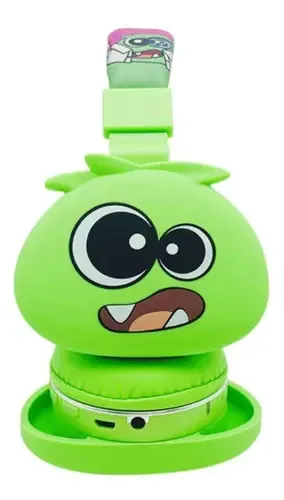 Fone Ouvido Bluetooth Sem Fio Infantil Desenho Cartoon